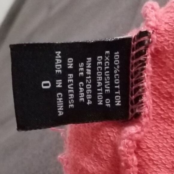 TORRID red zippered sweat shirt long sleeve front pockets warm and cozy - Picture 5 of 6